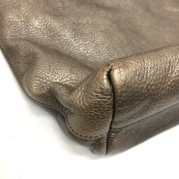 PRADA logo Bag 2WAY Tote Bag Leather Brown - Picture 5 of 16